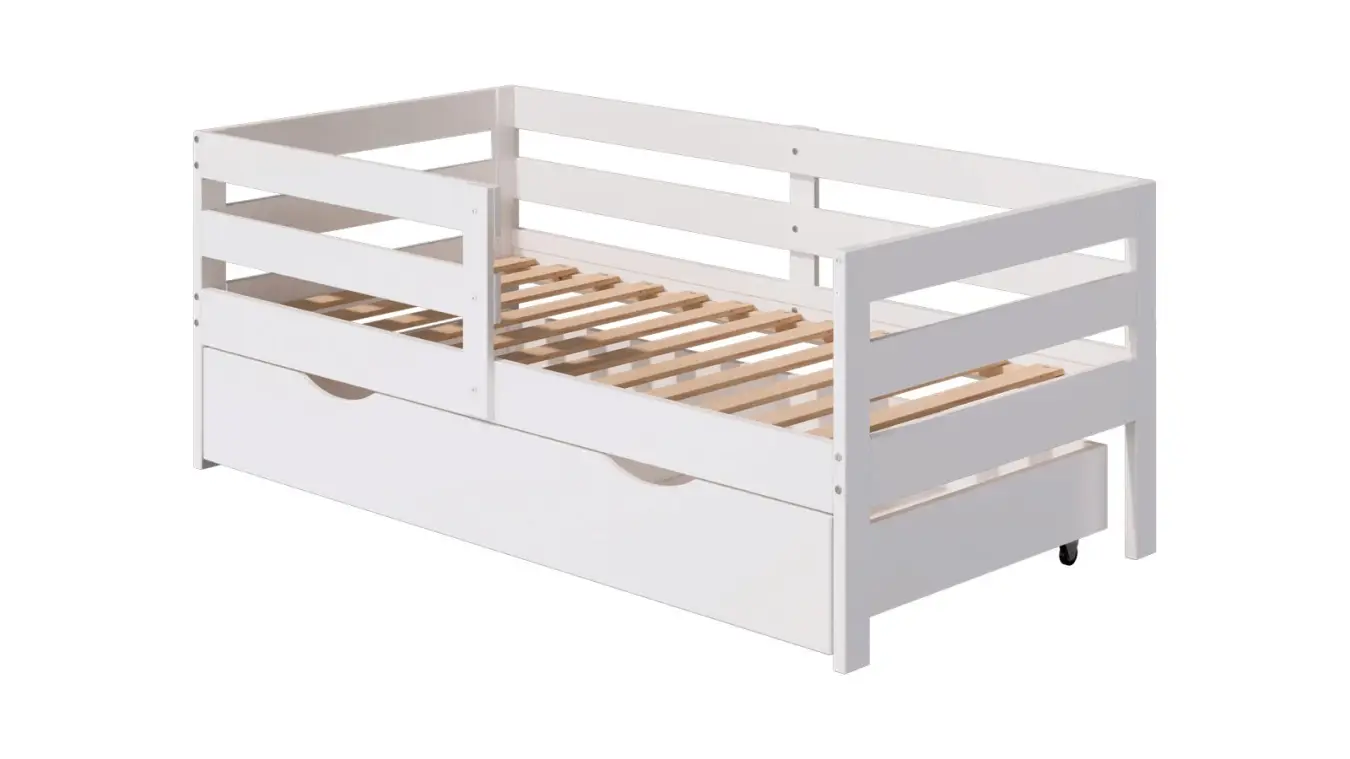 Детская кровать Neo, белая Askona фото - 3 - большое изображение