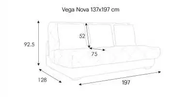 Диван-кровать Vega Nova с коробом для белья Askona фото - 18 - превью